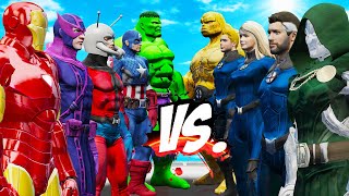 The Avengers Vs Fantastic Four - Epic Superheroes War