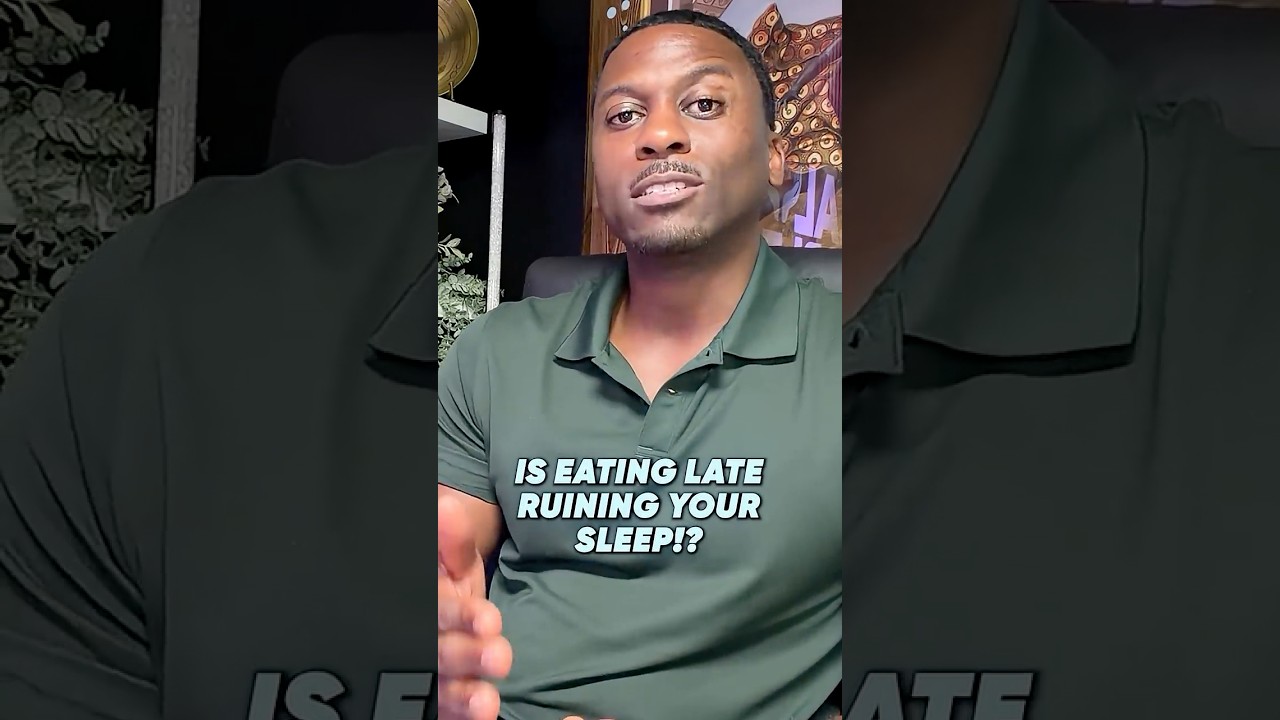 Is Eating Late Ruining Your Sleep!?