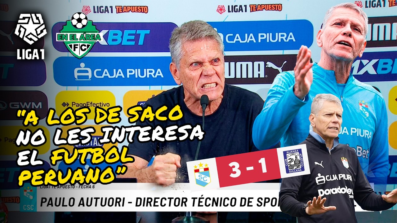 📣 Conferencia de Prensa del DT. PAULO AUTUORI: 