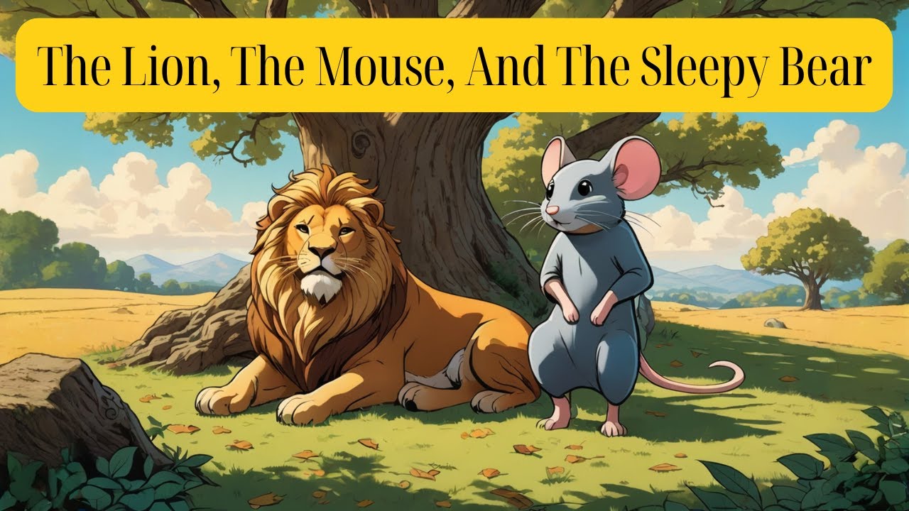 The Lion, The Mouse and The Sleepy Bear | Bedtime Stories for Kids ...