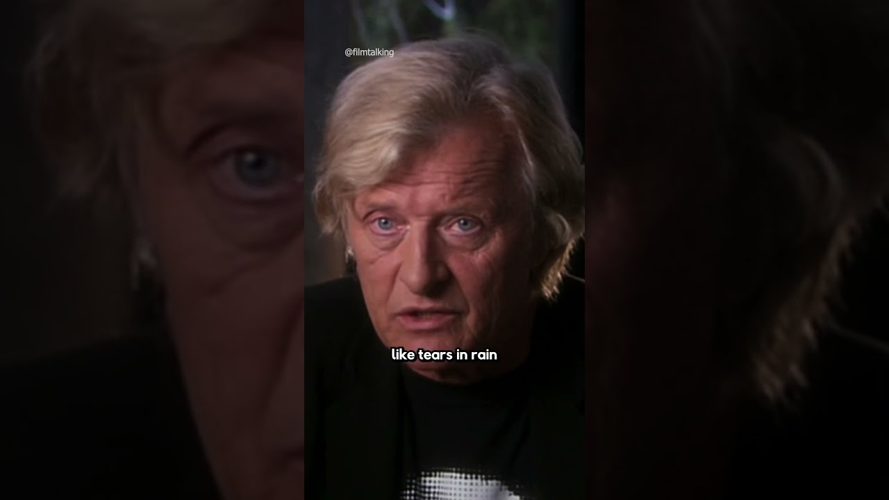 Rutger Hauer Wrote The Tears In Rain Line From Blade Runner Movies