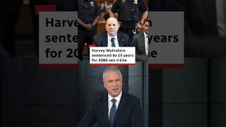 Harvey Weinstein sentenced to 15 years for 2006 sex crime