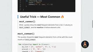 Stop Using For Loops To Count in Python! (Use collections.Counter) | Sharad Khare