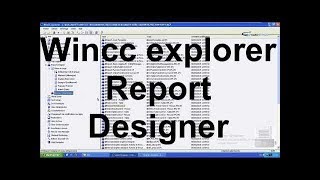 Wincc - Report Designer