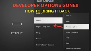 Fire TV Stick - How to Enable Developer Options