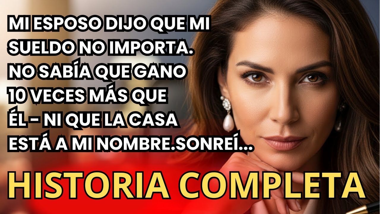 Mi Esposo Dijo que Mi Sueldo No Importa—No Sabía que Gano 10 Veces Más que Él