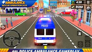 Police Ambulance Van Driving - 911 Emergency Rescue Simulator - Android Gameplay screenshot 5