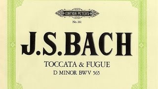 Kevin Bowyer plays Bach, Toccata &amp; Fugue in d, BWV 565