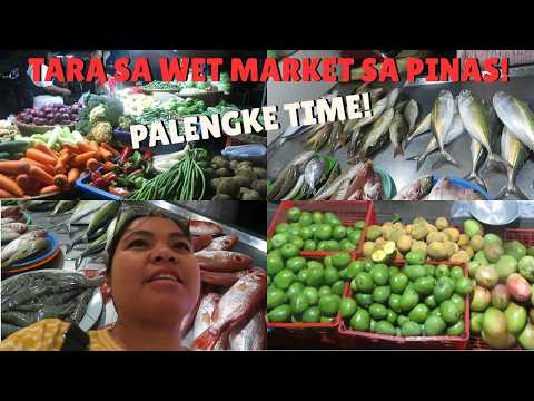 PINAS VLOG ; FROM AIRPORT DIRETSONG PALENGKE! TARA MAMILI NG SARIWANG ISDA AT GULAY!