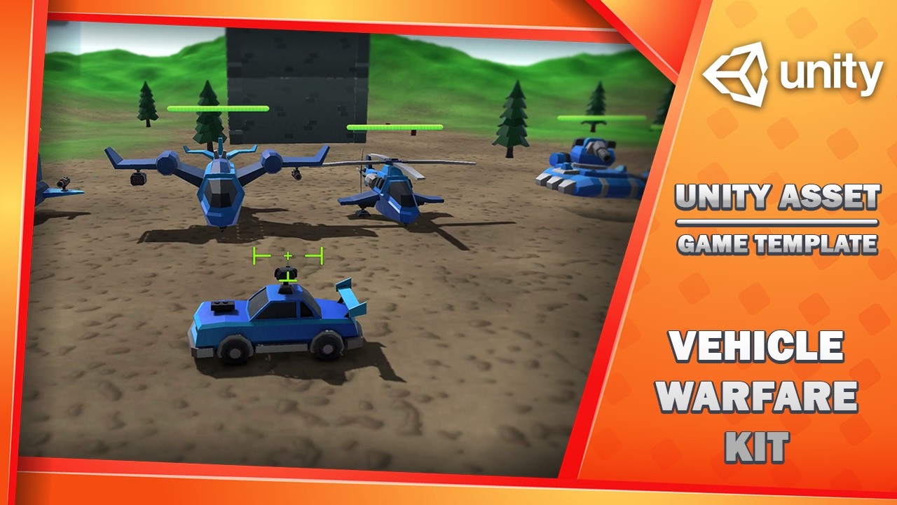 Vehicle Warfare Kit - Game Template, video preview 6
