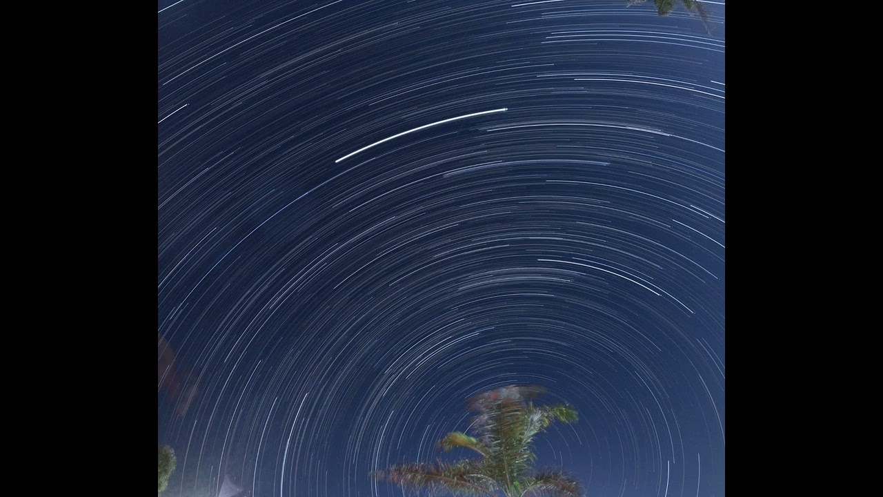 Pismo Beach Star Trails.