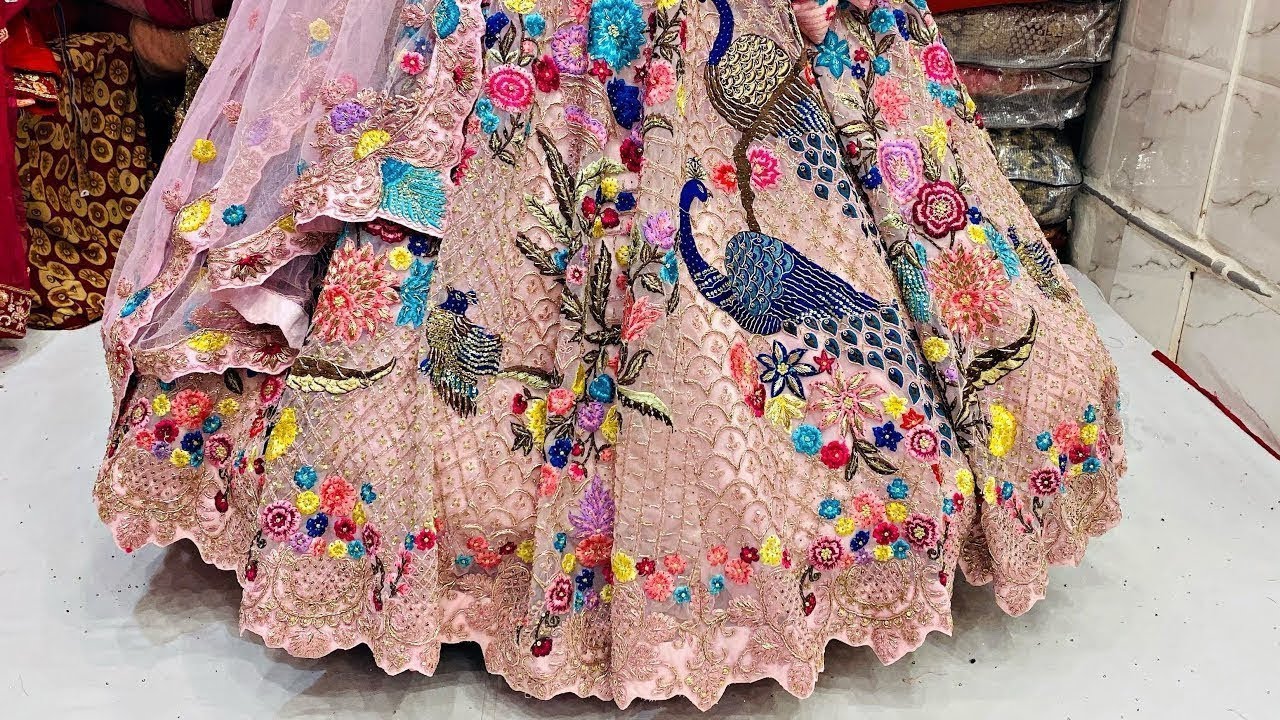 Lehenga wholesale market surat। Open rate 40% discount । Lehenga new design । Wedding Lehenga