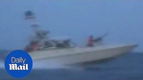 Iran's Guards warn off British warship during tanker seizure