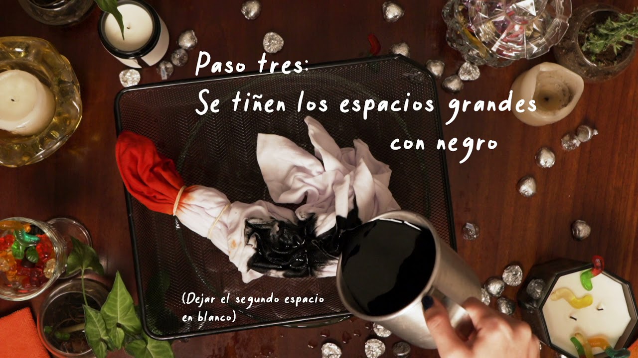 Como hacer una camisa especial para Halloween con Tintes Gallo