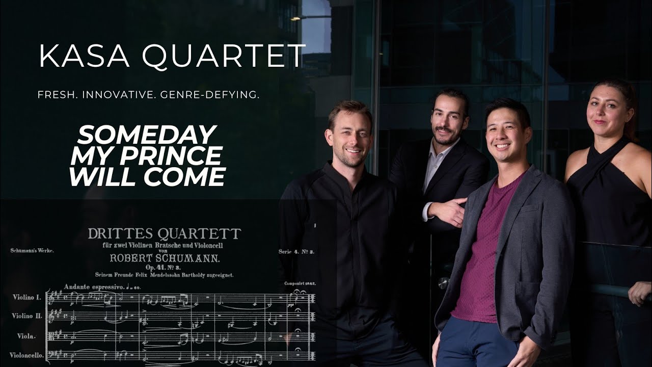 Someday My Prince Will Come - KASA Quartet - Score Follow Along (Live at Caffè Lena)