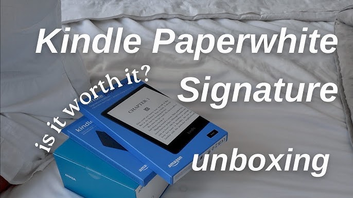 Kindle Paperwhite Signature Edition 11th Gen. Review (15% discount code +  $15 eBook credit) 