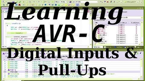Learning AVR-C Episode 3: Digital Input, Pull-Ups and Binary Math