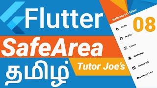 What is SafeArea in Flutter தமிழ்  | Mobile Apps Development | SafeArea | Android | iOS