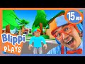 Let's Play With Blippi! |  Blippi Plays |  Moonbug Kids - Games &amp; Playtime