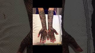 Royal full coverage bridal mehndi designs #subscribe #support #viral #easy #mehndi #queen