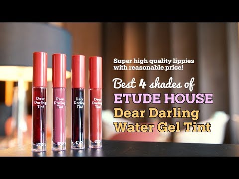 Video: Etude House Kjære Darling Water Gel Tint BR401 Review