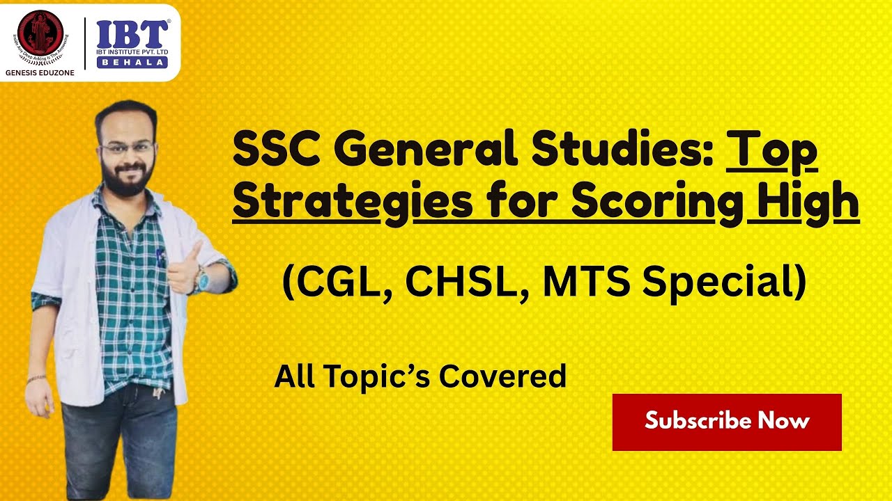 Crack the SSC GS Paper: Expert Tips & Strategies for 2025 Exam | MTS | CGL | CHSL | Science | IBT