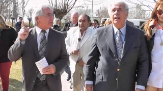 De la Sota inauguró obras en el 101 aniversario de Coronel Baigorria