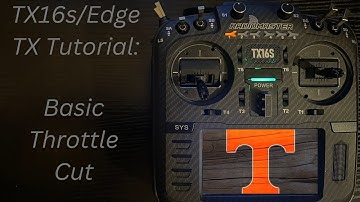 Radiomaster TX16s/Edge Tx:Throttle Cut (Basic with 2 way Switch)