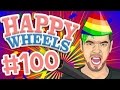 Happy Wheels Part 100 GRAND FINALE JACKSEPTİCEYE HD