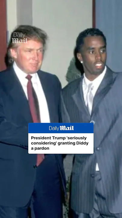 Trump ‘seriously considering’ granting Diddy a pardon