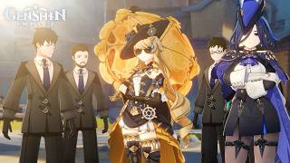 Navia | Where Waves Meet the Reef Part 2 Story Quest Walkthrough Gameplay (JP Dub) | Genshin Impact