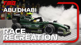 The 2022 Lego Formula 1 Abu Dhabi Grand Prix