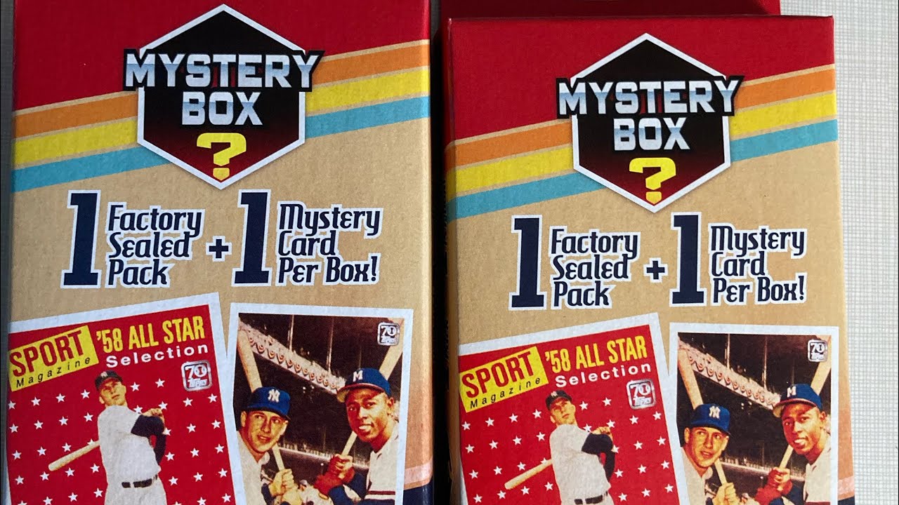 Walgreens Baseball Mystery Box Opening (2022) YouTube