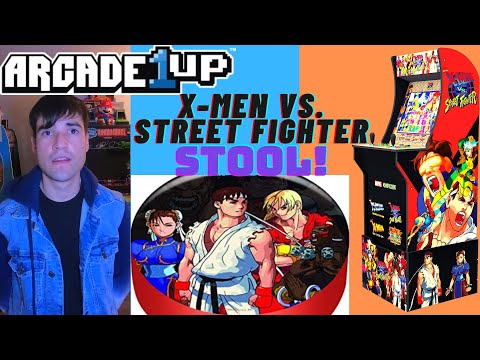 ARCADE1UP X-MEN VS STREET FIGHTER STOOL from Brick Rod