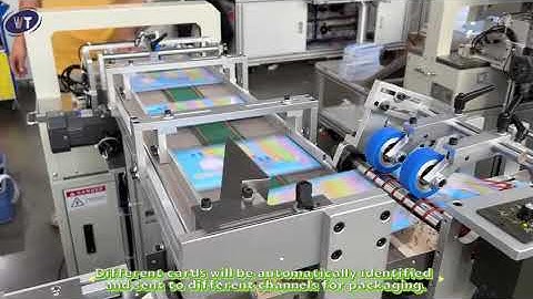 Fully Automatic Card Sorting Line – Smart Manufacturing in Action