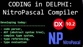 CODING in DELPHI: NitroPascal Compiler | p.2
