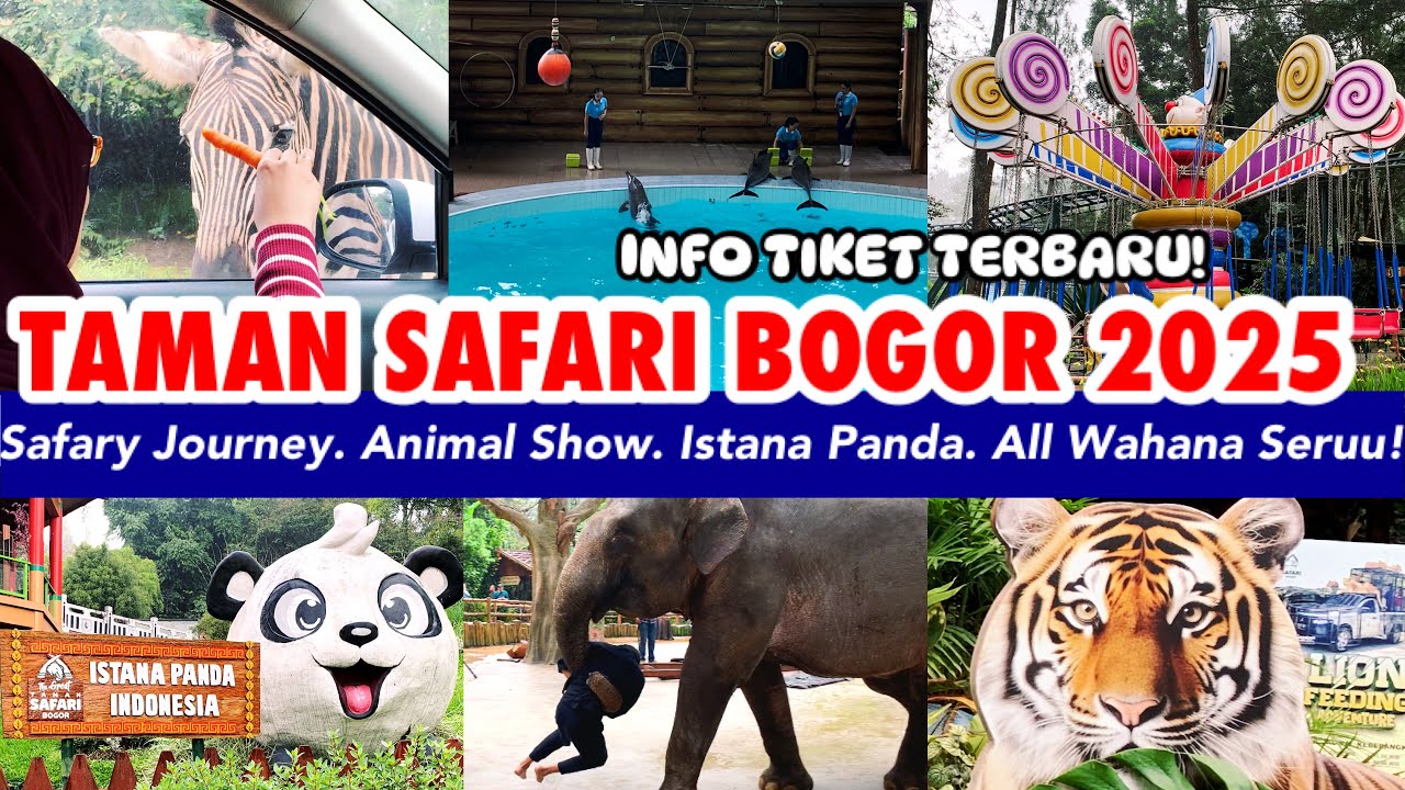 EXPLORE TERBARU & TERLENGKAP‼️TAMAN SAFARI BOGOR