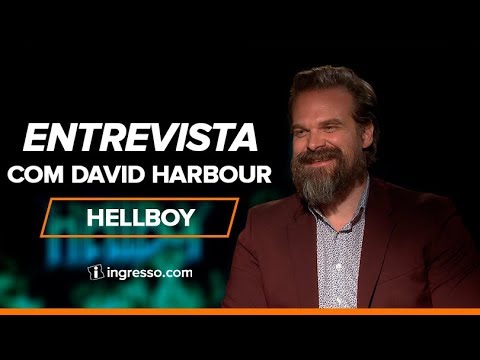Hellboy | Entrevista com David Harbour | Ingresso.com - YouTube