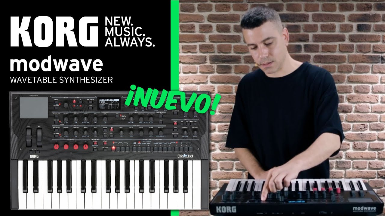  KORG MODWAVE El S ntesis Wavetable Evolucionado Demo En 