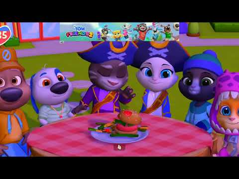 My Talking Tom Friends 2 🥙🍔🥞🥞🍔🥙🍔🥞🥙🍔
