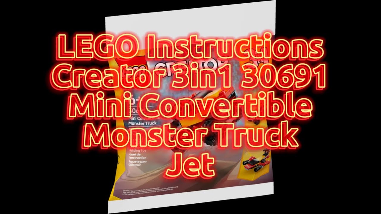 LEGO Instructions - 30691: LEGO Creator 3in1 - Mini Convertible