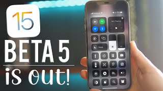 iOS 15 Beta 5 is out!