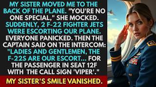 Full My Sister Called Me ＂No One Special＂ — Until F-22 Jets Arrived To Salute My Call Sign News