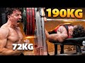 The Strongest I’ve Ever Been! 190kg/418lbs Bench Press