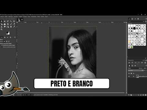 Como Deixar uma Imagem em Preto e Branco no Gimp