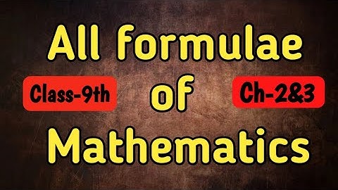 All formulae of class-9th icse ch-2(compound Interest) @ProblemsBeater