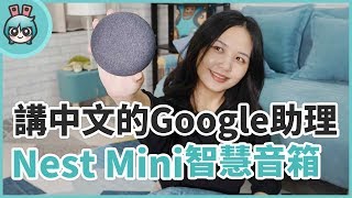 Google Nest mini 智慧音箱會說中文的Google小姐售價兩千 ...