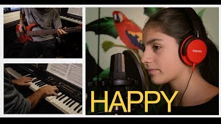 Video thumbnail of "Pharrell Williams - Happy (cover by The Klaim feat. Sara)"