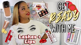 ★ LASHES and LIPS ★ CHATTY Get Ready With Me