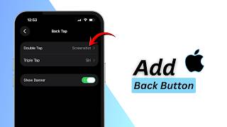 How To Add a Back Button on iPhone | Enable Back Tap 2026